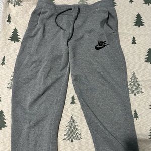 Women’s gray NIKE sweatpants